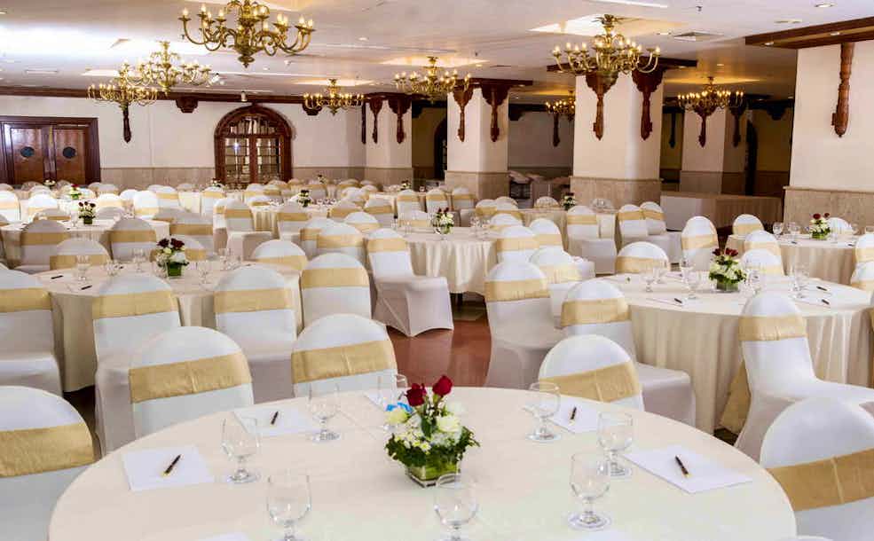 Elegant Winchester ballroom at The Kingsbury Hotel